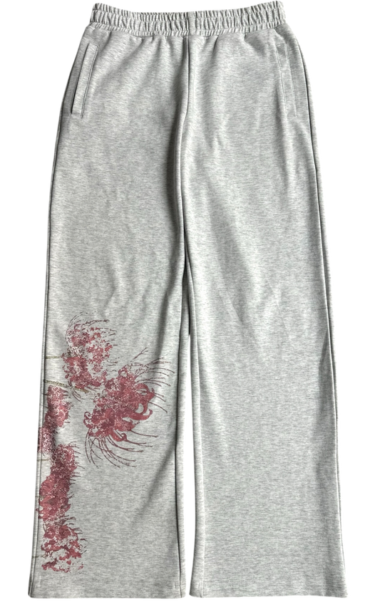 SPIDER LILY SWEATS (LIGHT GRAY)