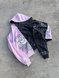 'wanted' reversible zip-up