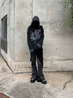 'wanted' reversible zip-up